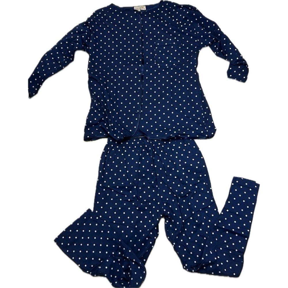NWT Victoria’s Secret Polka Dot Cotton Sleep Pajama Set Size S